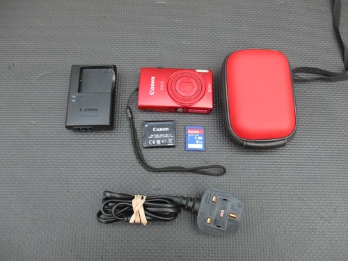 Canon ixus 125 1mp - hs, red