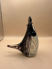 Vintage art glass cock