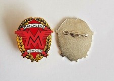 Classic Bikers Motorcycle Rockers Trike Collectors Enamel Pin Badges Route 66