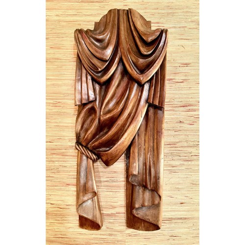 Antique linenfold wooden - antique,