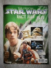 THE OFFICIAL STAR WARS FACT FILE Issue 58 LUKE SKYWALKER Near Mint Condition