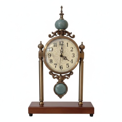 Retro wooden timepiece - retro,