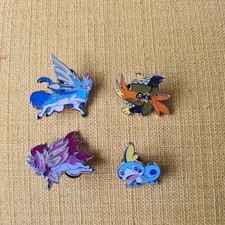 Official Pin Pokemon Pin Badge Bundle  x 4 