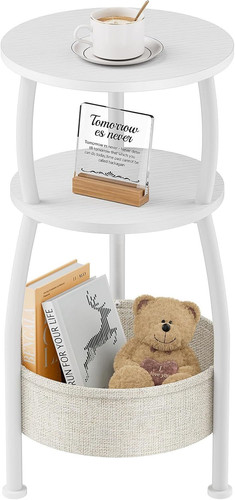 Round side table tier - side,