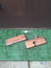 Two Vintage Wooden Hand Planes. Carpentry Tools (#773)