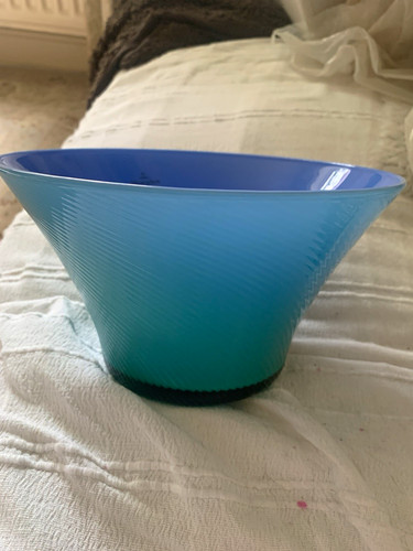 Villeroy boch blue ribbed - blue,
