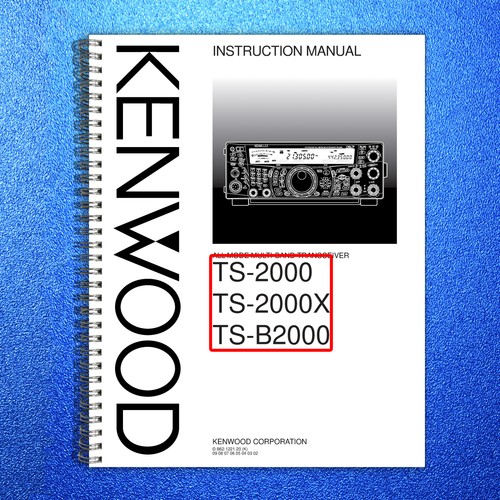 Kenwood 2000 2000x - ts-2000, ts-2000x