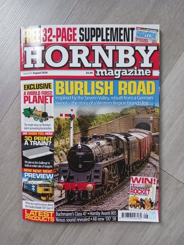 Hornby magazine august 2026 - hornby,