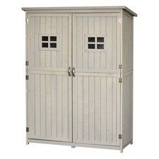 Outsunny Wooden Garden Shed