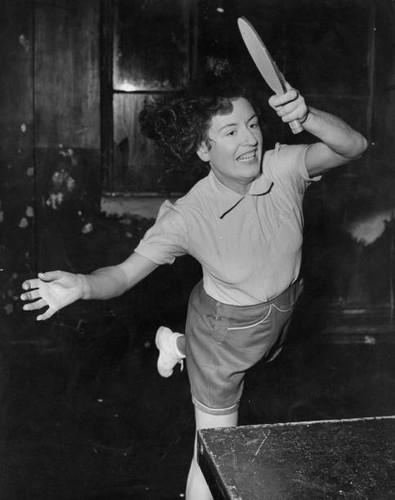 Former table tennis - , champion