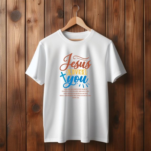 Jesus loves you shirt - loves, t-shirt