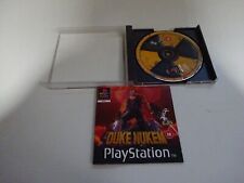 DUKE NUKEM PLAYSTATION PS1 (Damaged case, see pics) FREE P&P