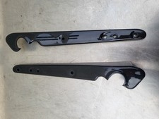 Rear fender mudguard strut covers black for a Harley Davidson Sportster XL 04 +