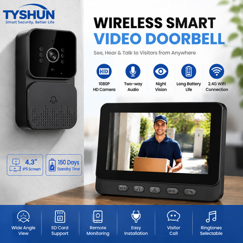 Inch wireless video smart - 4.3,
