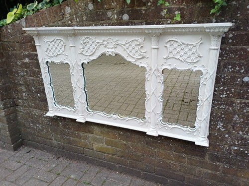 Huge imposing ornate painted - huge,