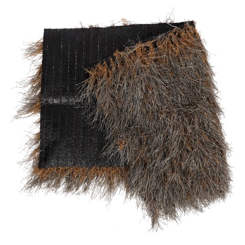 Grey reusable synthetic thatch - grey,