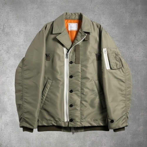 Sacai contrast trim 1 - sacai, ma-1