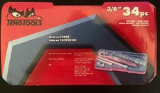 Teng Tools 3/8 Drive Socket Set 34pc