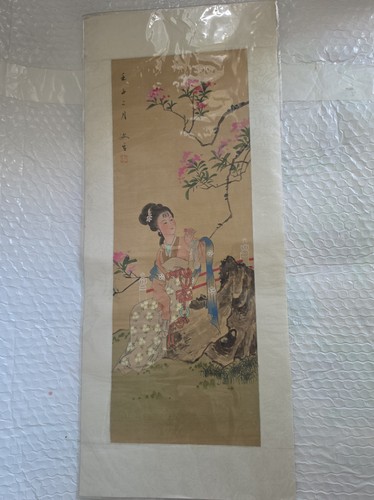 Vintage chinese hand painted - vintage,