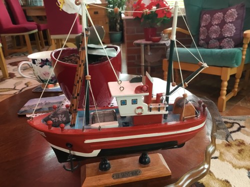 Model fishing boat - fishing, boat.