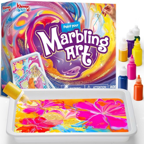 Marbling paint art kit - paint, for