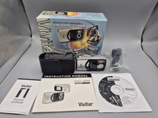 Vivitar Vivicam 4100 4.0MP Compact Digital Camera Black Tested