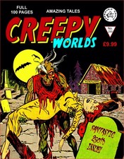 CREEPY WORLDS #250 hand SIGNED