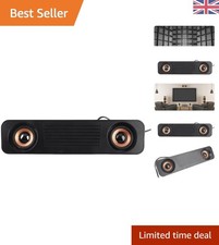 Compact Wired Sound Bar with