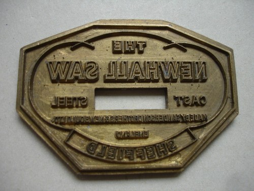 Vintage newhall saw blade - vintage,