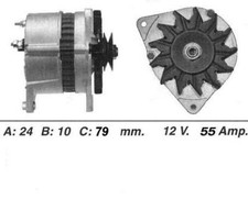 Genuine WAI Alternator for