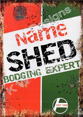 Personalised sign classic oil - classic,