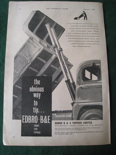 Edbro front end tippers - edbro,