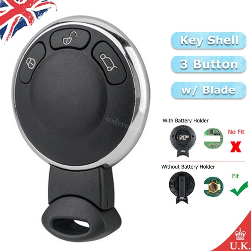 Button remote key fob case - button,
