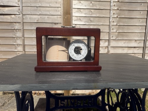 Wempe barograph mahogany - wempe, case