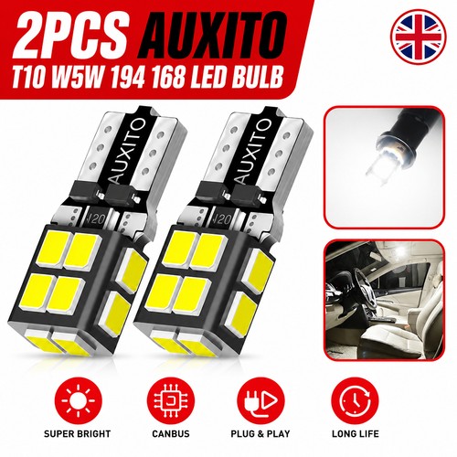 2pcs 194 168 w5w t10 - 194, led
