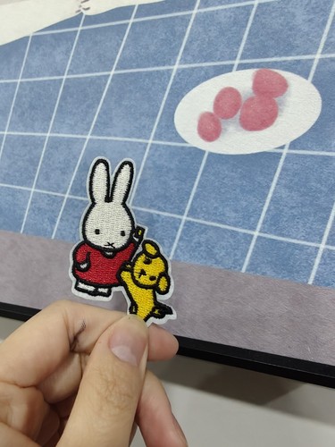 Miffy iron sew - or,