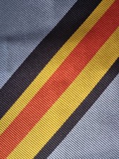 DRAKES SILK  GREY BLACK ORANGE