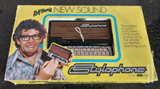 Stylophone Rolf Harris Vintage 1970 Working with Record, instructions and box