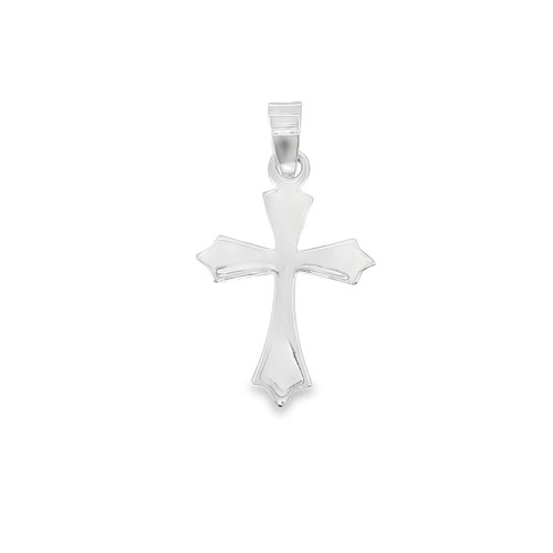Sterling silver solid cross - solid,