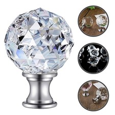 Lampshade Decorative Crystal Holder Bed Post Finials Knobs