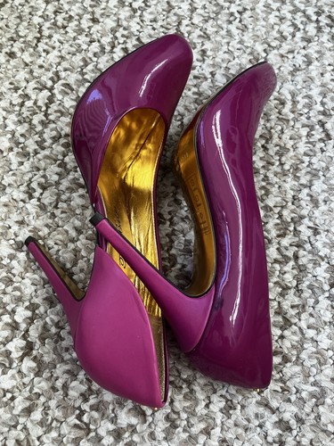 New purple patent leather ted - purple,