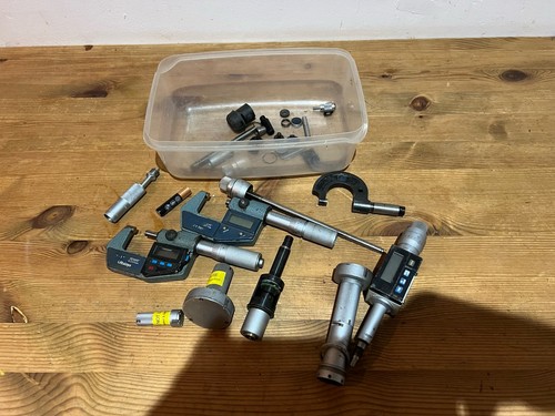 Mitutoyo micrometers job lot - mitutoyo,