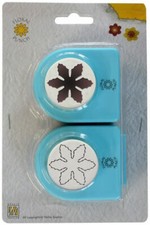 Nellie Snellen Mini Punch & Emboss Punches - Christmas Rose FLP022 New