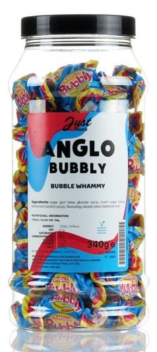Just treats anglo bubble gum - just,