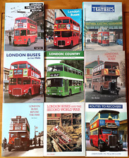 9 x London Bus Books Inc. 1960s, Utility, Trolleybus, Tramways, Country, Etc. f