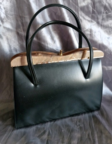 Vintage top handle handbag - handbag, is