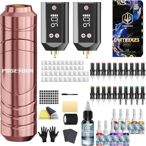 Poseidon tattoo gun - poseidon, kit
