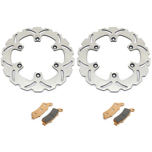 Front brake discs pads - front,