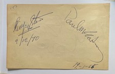 Paul McCartney 19-1-66 & Ringo