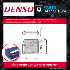 Heater matrix drr09075 denso - heater,